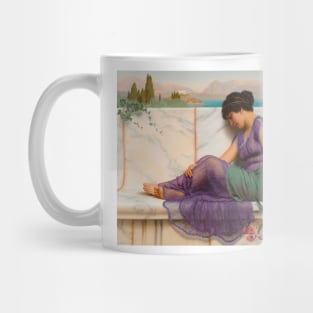 Summer Idleness, Day Dreams by John William Godward Mug